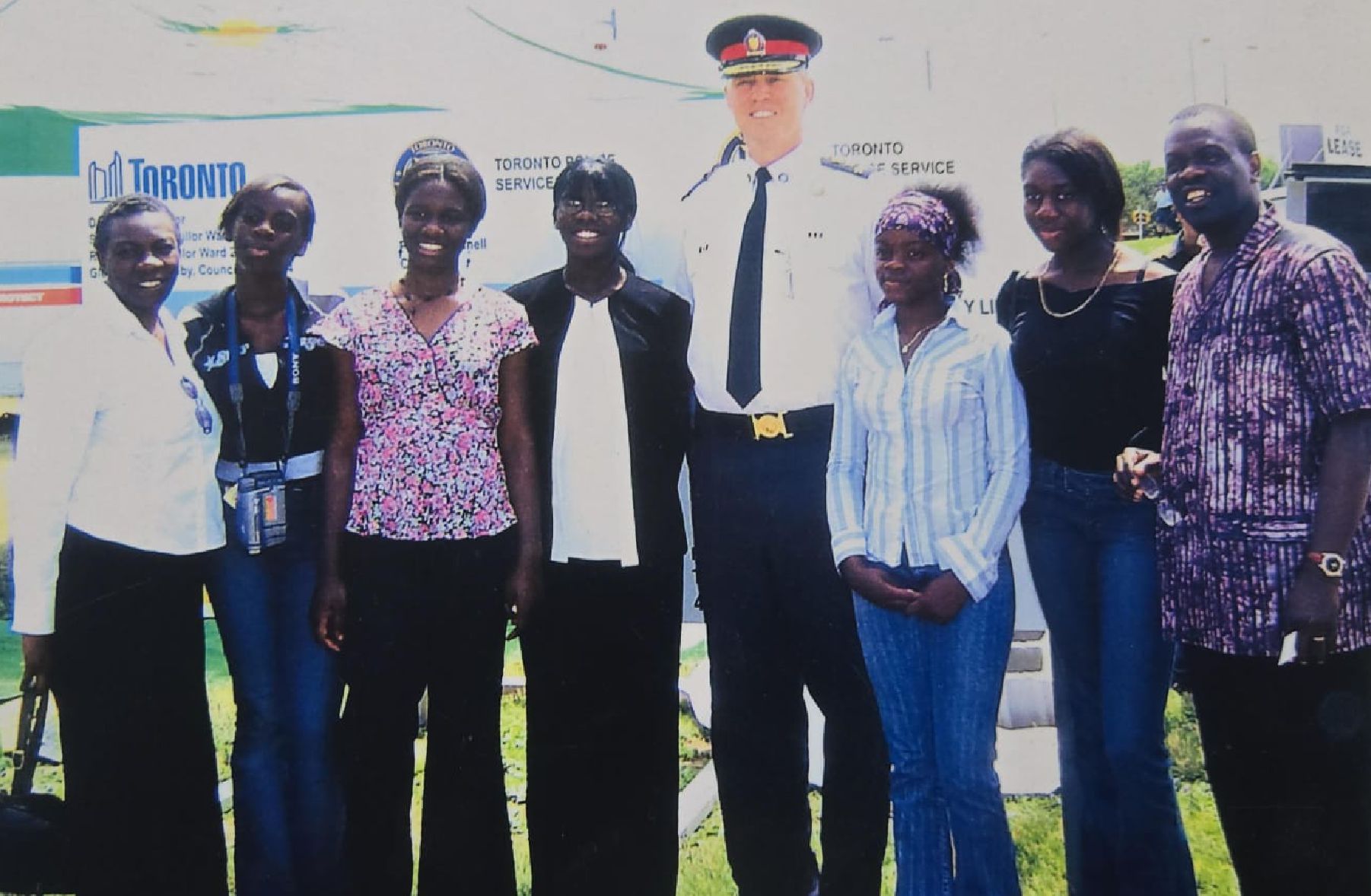 With the Chief of Police