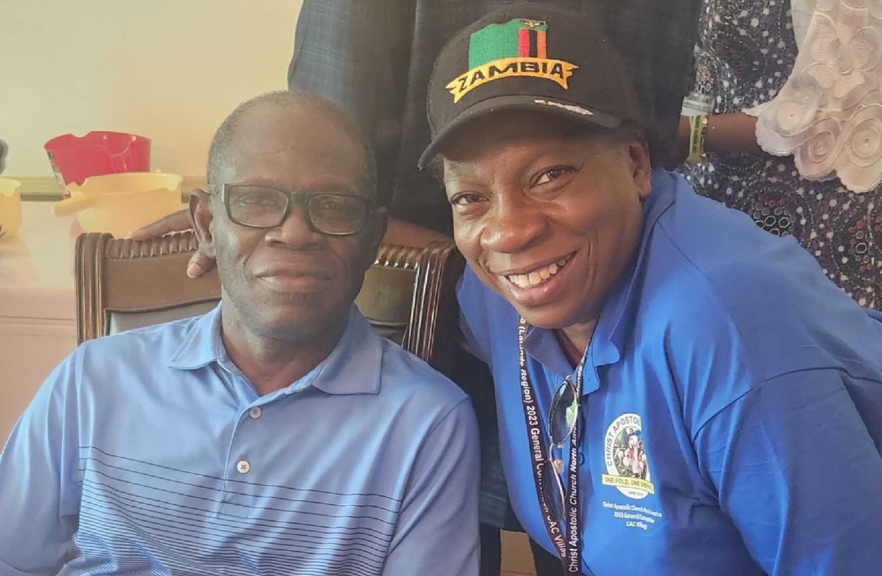 with Pastor Olusegun Samuel Oladele President CAC Nigeria and Overseas